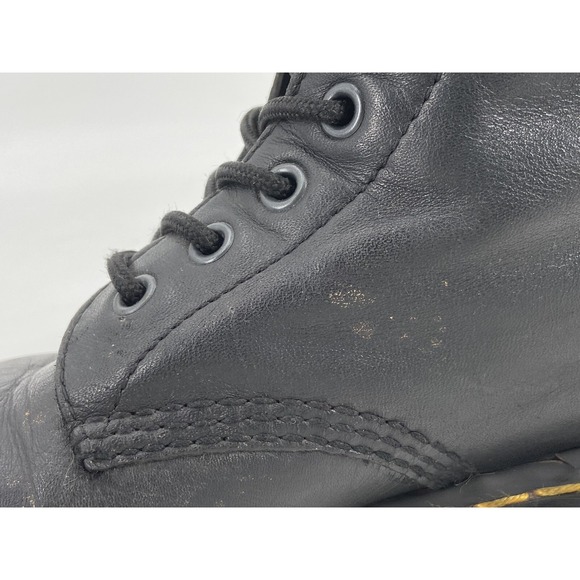 Dr. Martens 939 Black Leather 6-Eye Lace Up Boots-Sz-5M/ Women's-6M - Picture 9 of 15